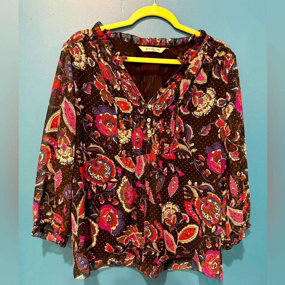 Paradigma floral blouse